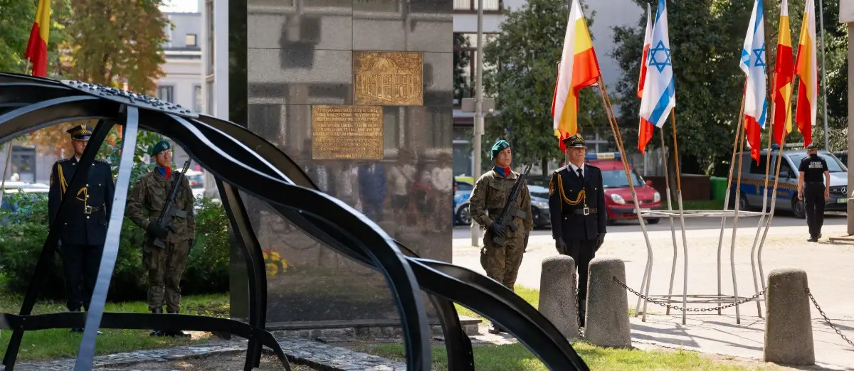 Białystok upamiętnił 83. rocznicę powstania w getcie