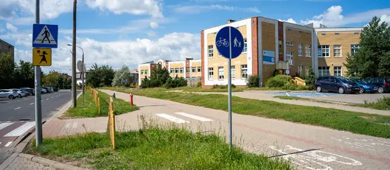 Bezpieczeństwo w rejonie białostockich szkół przed nowym rokiem szkolnym