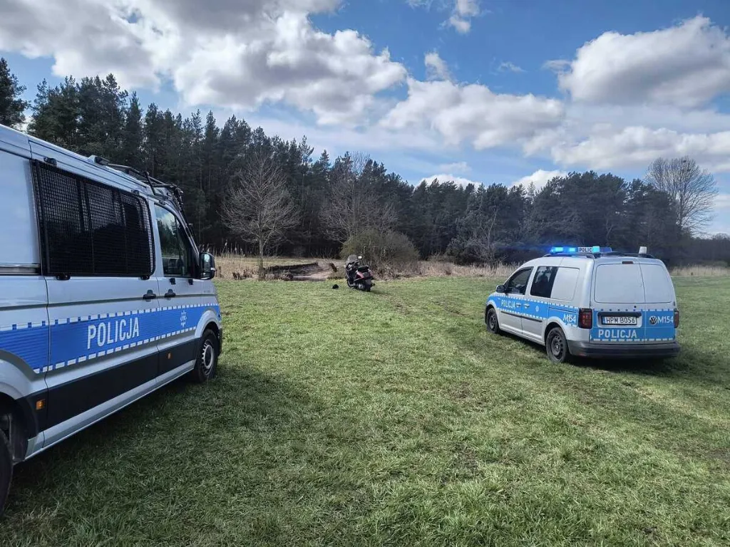 16-letni motorowerzysta nie zatrzymał się do kontroli drogowej
