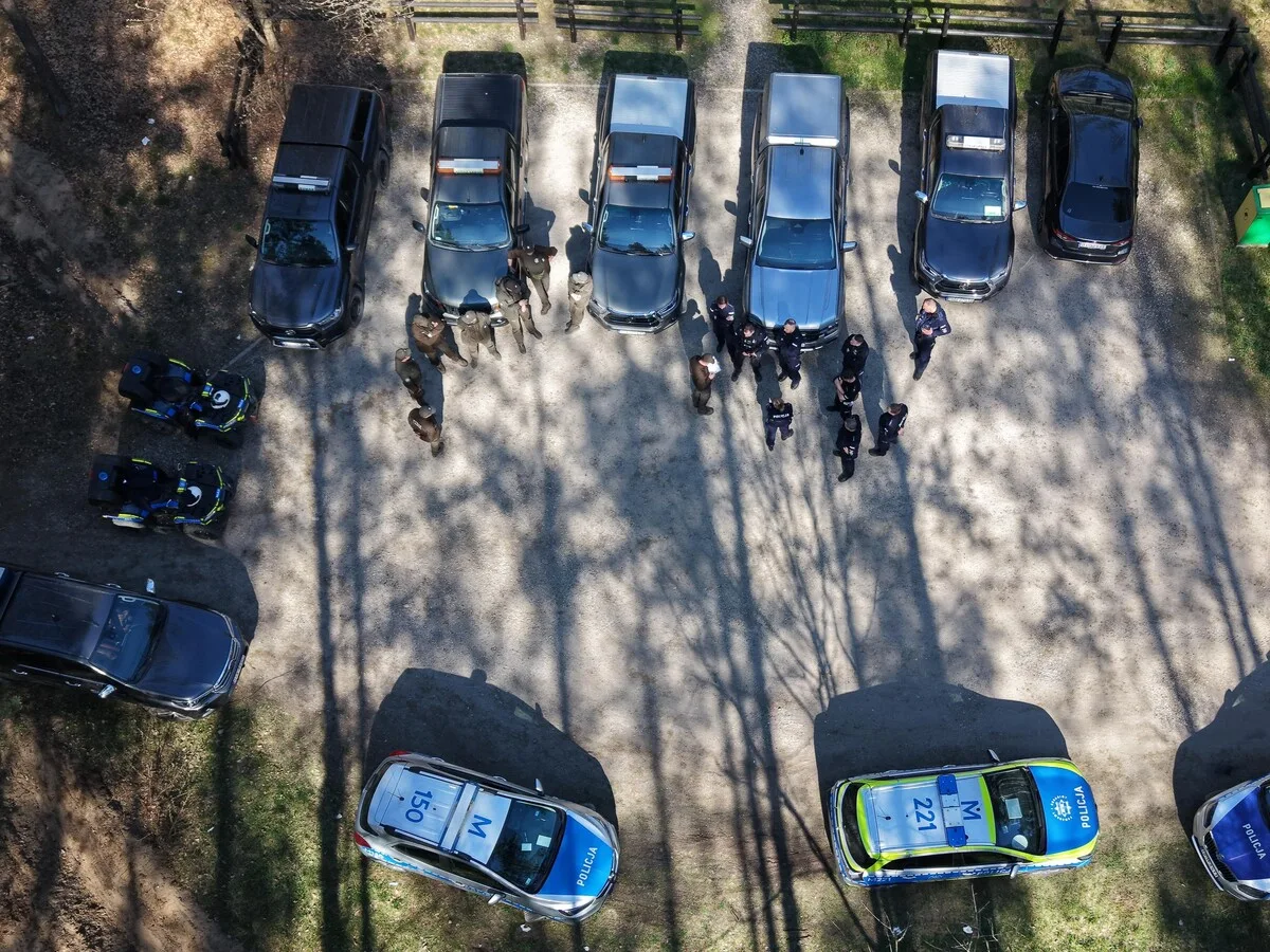 Wspólne patrole policji i leśników w Nadleśnictwie Dojlidy
