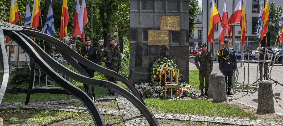 Upamiętnienie ofiar spalenia Wielkiej Synagogi