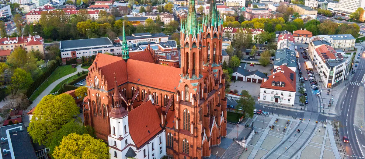 Nowe oświetlenie białostockiej Bazyliki Archikatedralnej