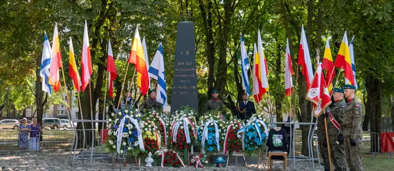 Obchody 83. rocznicy powstania w białostockim getcie