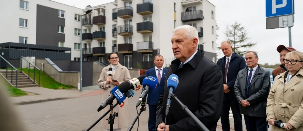 Budowa nowych bloków przy ul. Absolwentów w Białymstoku