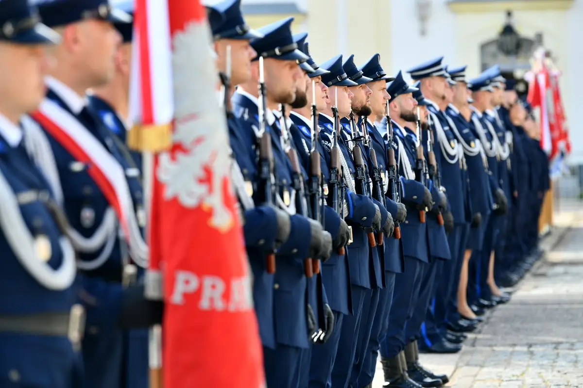 Obchody Święta Policji w Podlaskiem