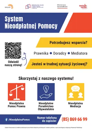 Darmowa pomoc prawna dostępna dla obywateli